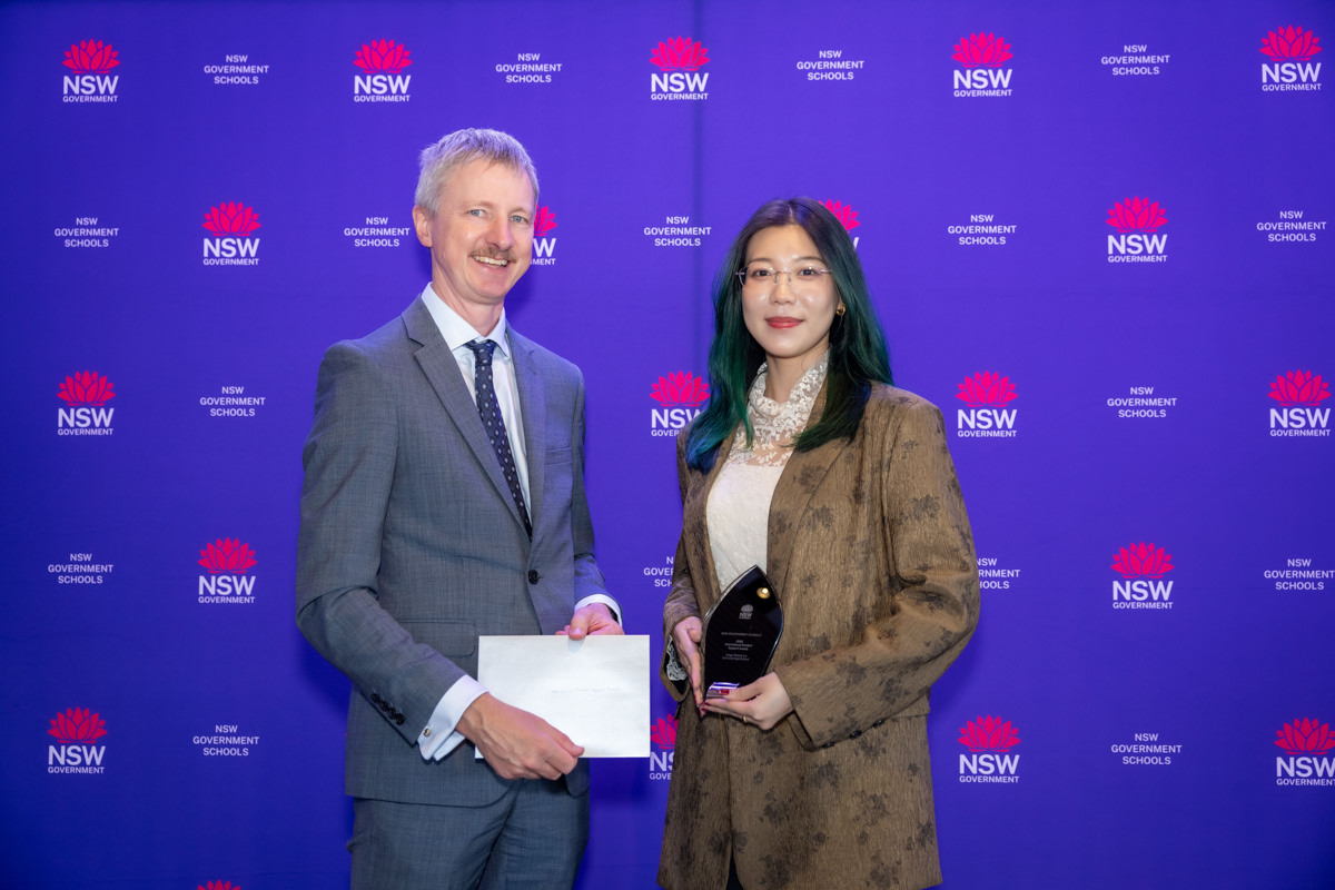Support Staff award winner